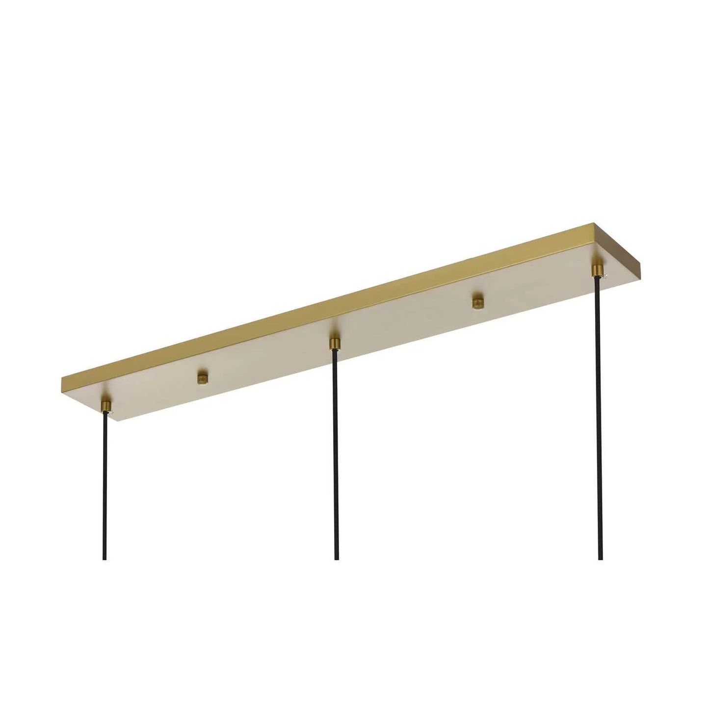 Baxter 3 Lights Brass Pendant With Frosted White Glass