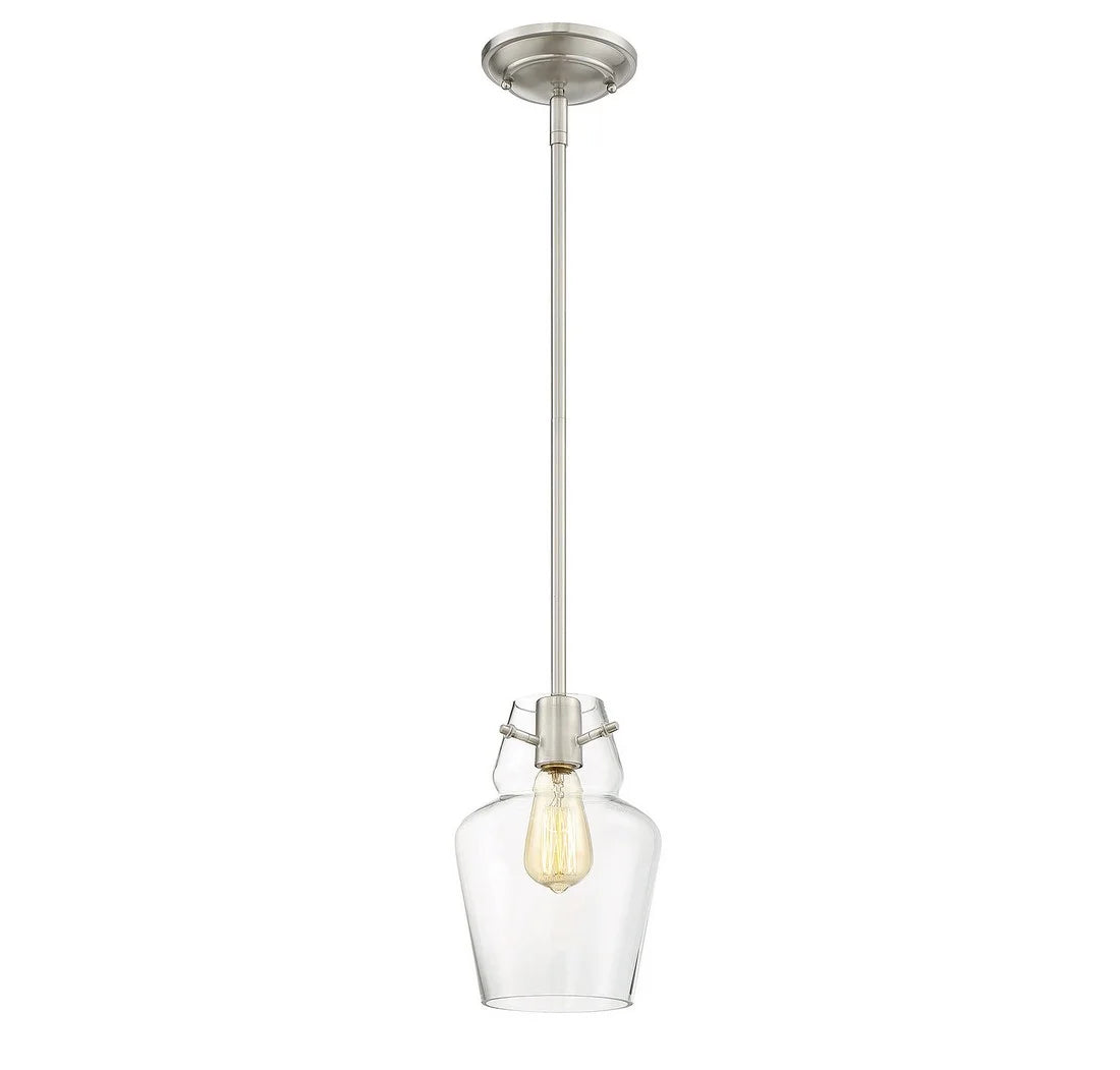 Savoy House Glass Filament Mini Pendant in English Bronze - 7-4134-1-13