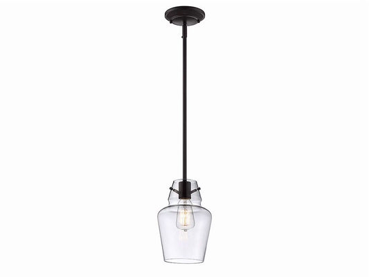 Savoy House Glass Filament Mini Pendant in English Bronze - 7-4134-1-13