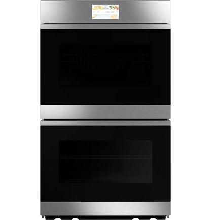 Cafe Ctd90dm2n 30" Wide 10 Cu. Ft. Double Electric Oven - Platinum Glass