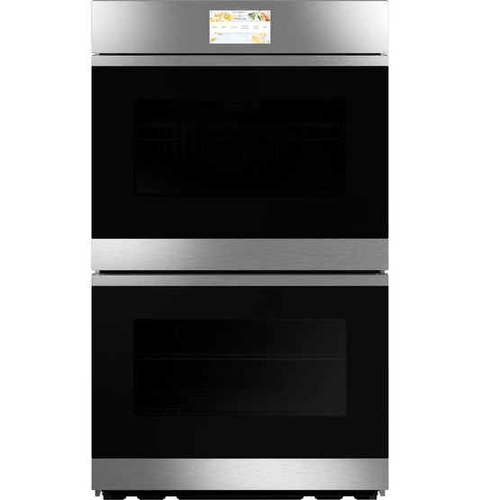 Cafe Ctd90dm2n 30" Wide 10 Cu. Ft. Double Electric Oven - Platinum Glass