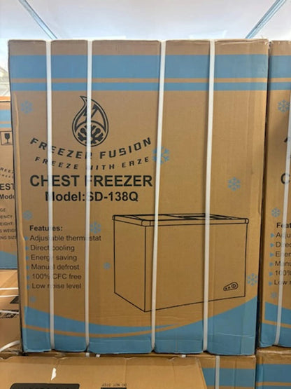Glass Top Chest Freezer (24x19x30)